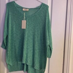 Women's Green Sweater